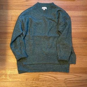 Oversized tunic sweater